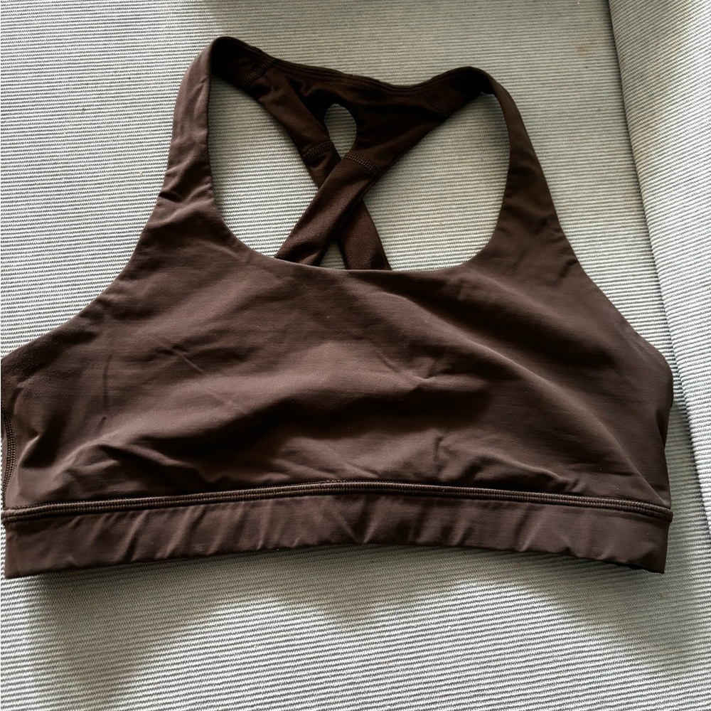 Lululemon Army Green Sports Bra